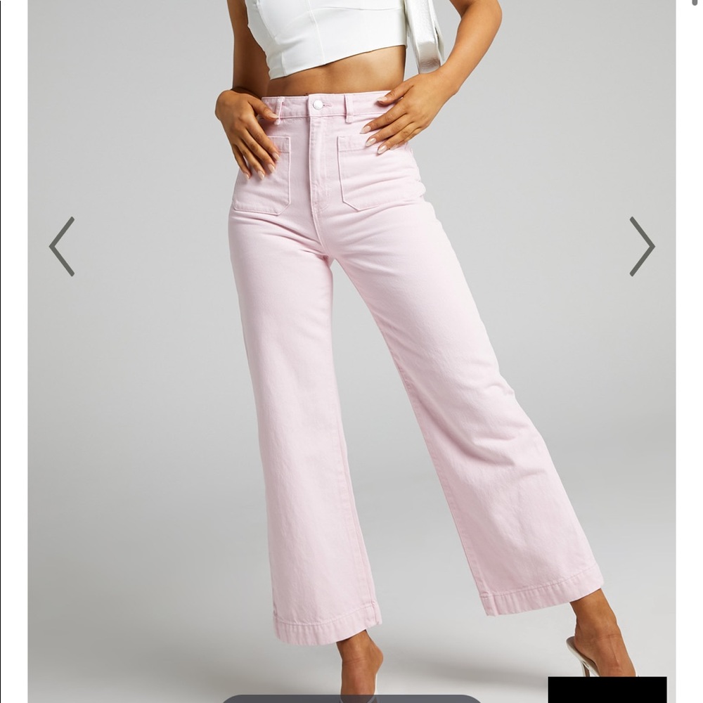 Rollas pink sailor jeans